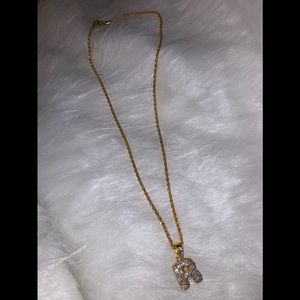 Initial necklace